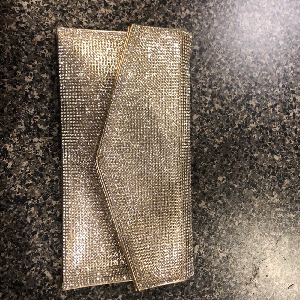 Gold clutch